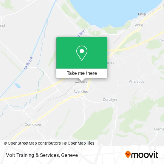 Volt Training & Services map