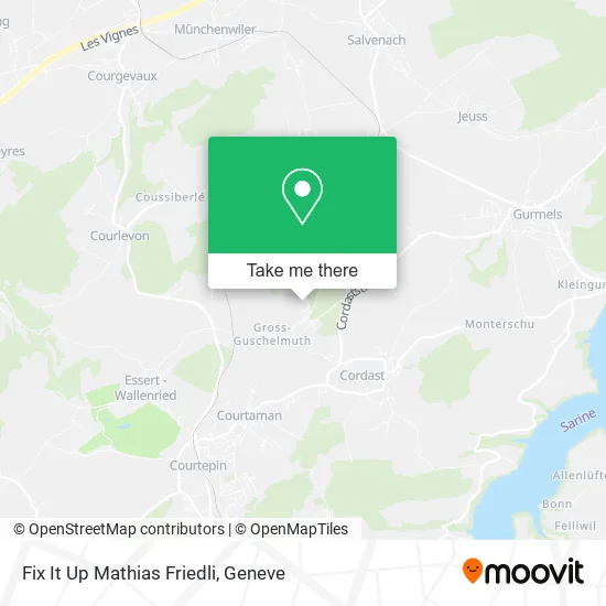 Fix It Up Mathias Friedli map