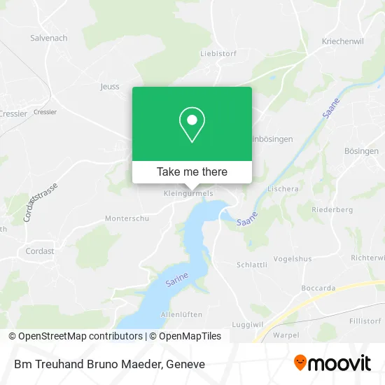 Bm Treuhand Bruno Maeder map