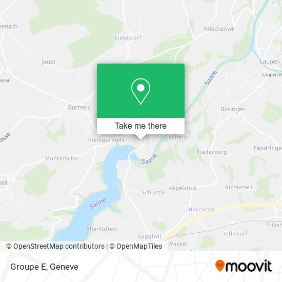Groupe E map