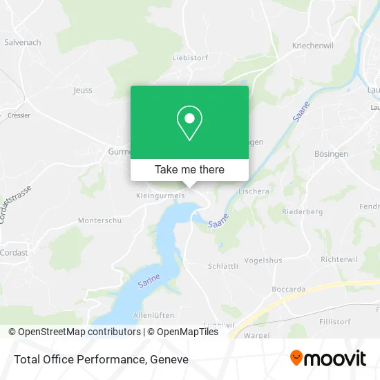 Total Office Performance map