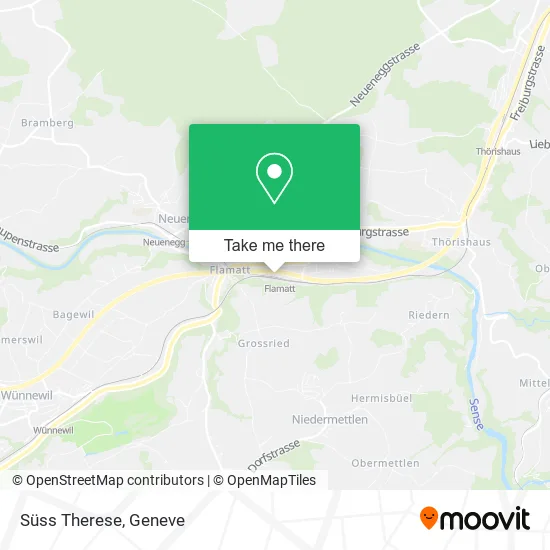 Süss Therese map