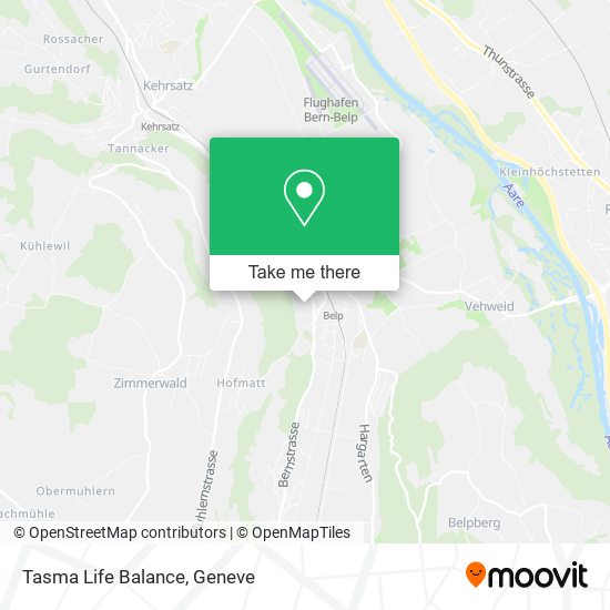 Tasma Life Balance map