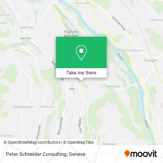 Peter Schneider Consulting map