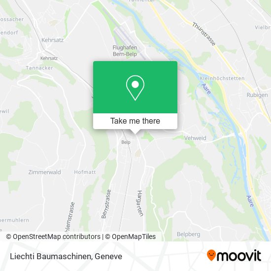 Liechti Baumaschinen map