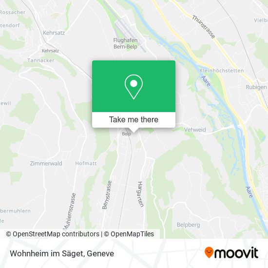 Wohnheim im Säget map