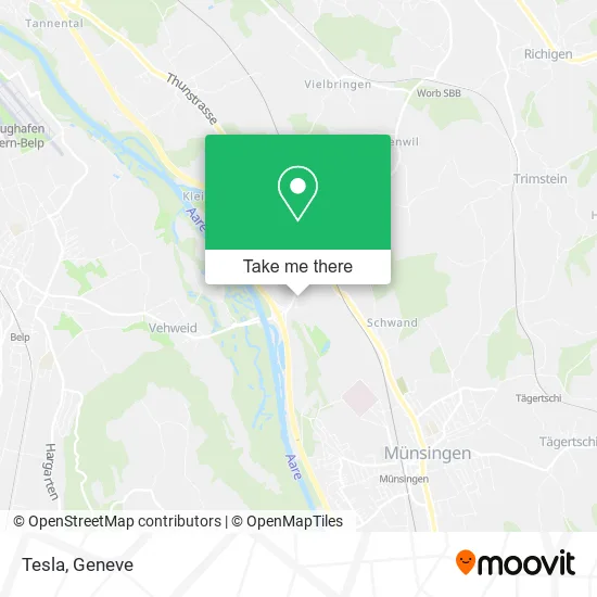 Tesla map