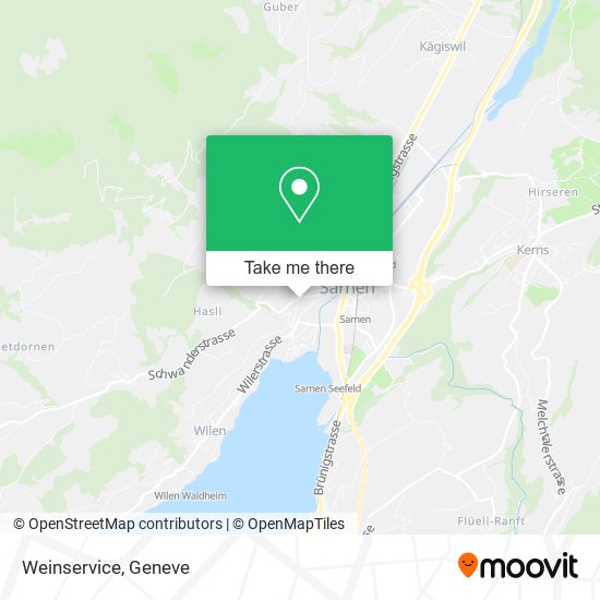 Weinservice map