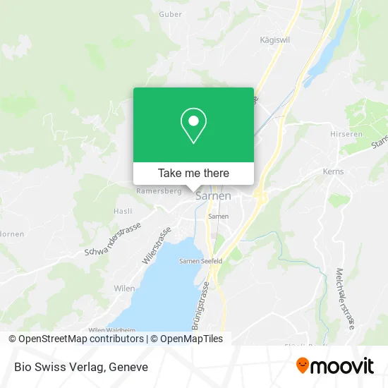 Bio Swiss Verlag map