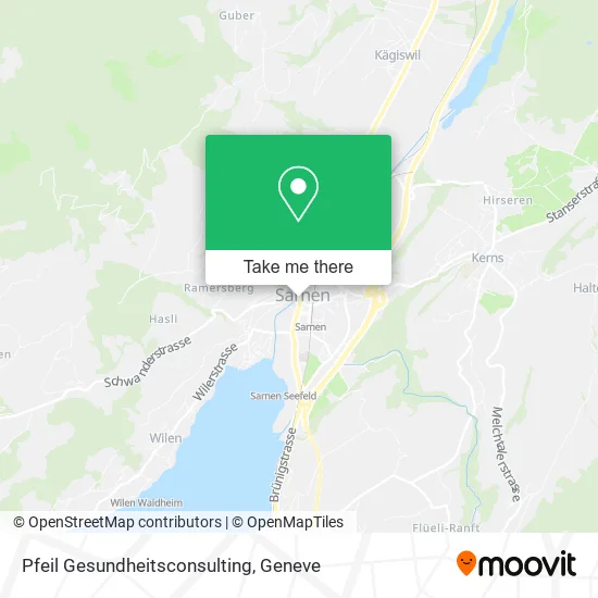 Pfeil Gesundheitsconsulting map