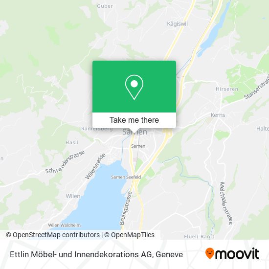 Ettlin Möbel- und Innendekorations AG map