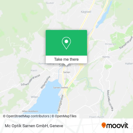 Mc Optik Sarnen GmbH map