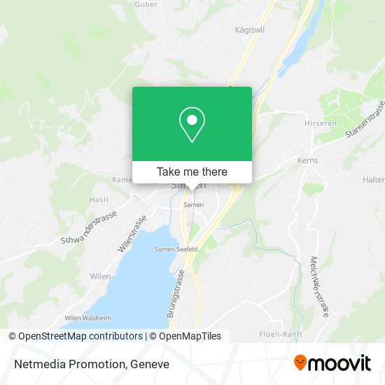 Netmedia Promotion map