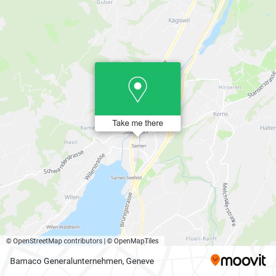Bamaco Generalunternehmen map