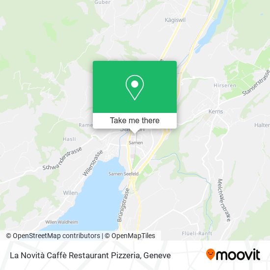 La Novità Caffè Restaurant Pizzeria map