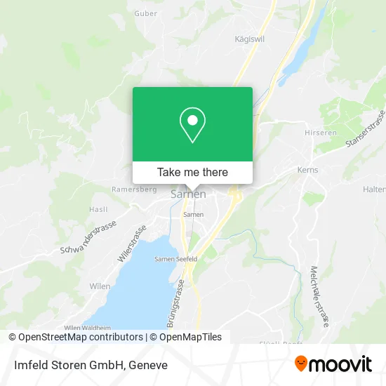 Imfeld Storen GmbH map