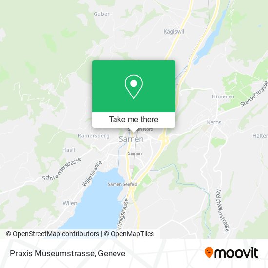 Praxis Museumstrasse map