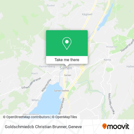 Goldschmiedcb Christian Brunner map