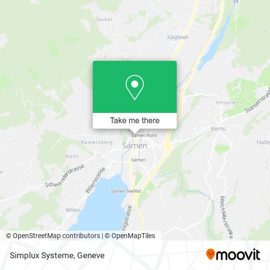 Simplux Systeme map