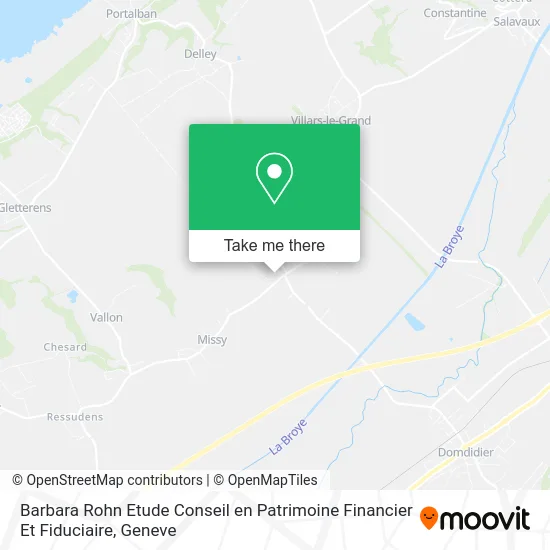 Barbara Rohn Etude Conseil en Patrimoine Financier Et Fiduciaire map