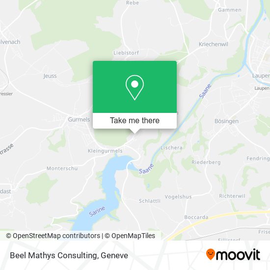 Beel Mathys Consulting map