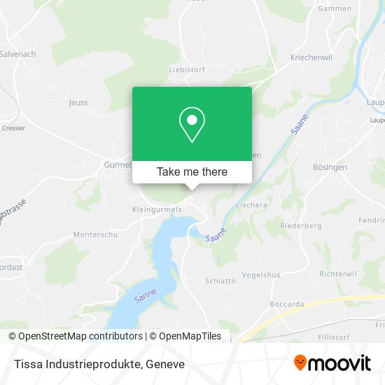 Tissa Industrieprodukte map