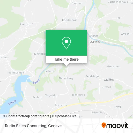 Rudin Sales Consulting map