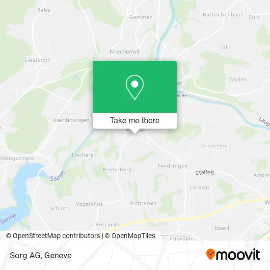 Sorg AG map