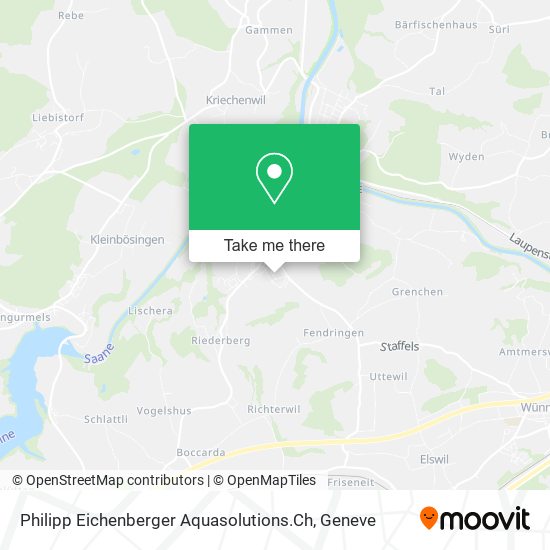 Philipp Eichenberger Aquasolutions.Ch map