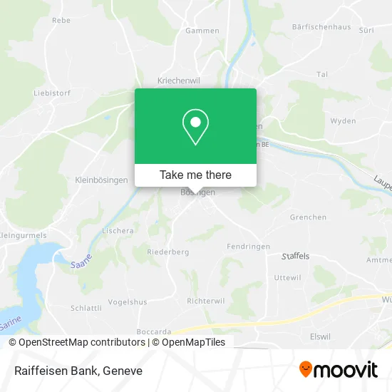 Raiffeisen Bank map