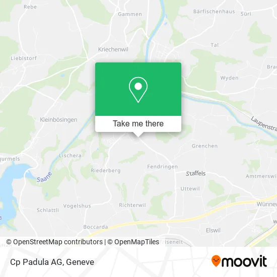 Cp Padula AG map