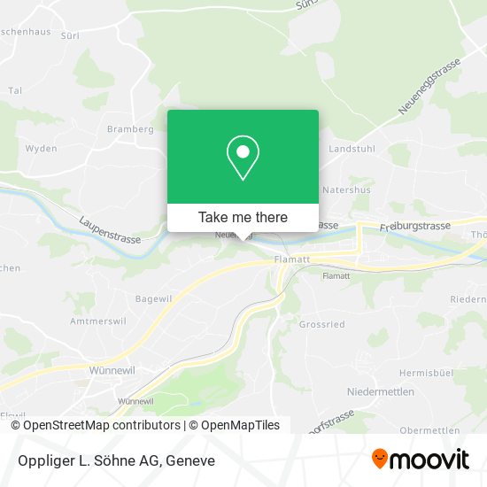 Oppliger L. Söhne AG map