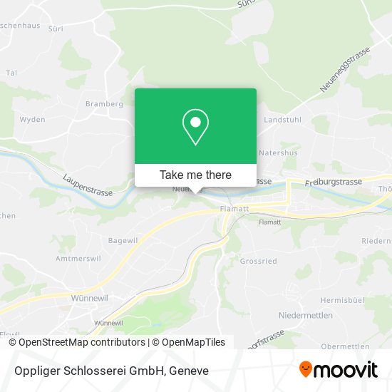 Oppliger Schlosserei GmbH map