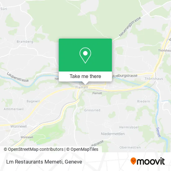 Lm Restaurants Memeti map