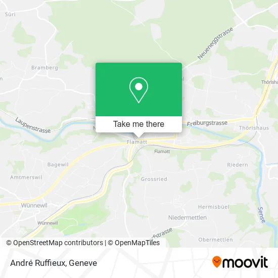 André Ruffieux map