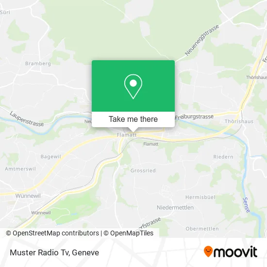 Muster Radio Tv map