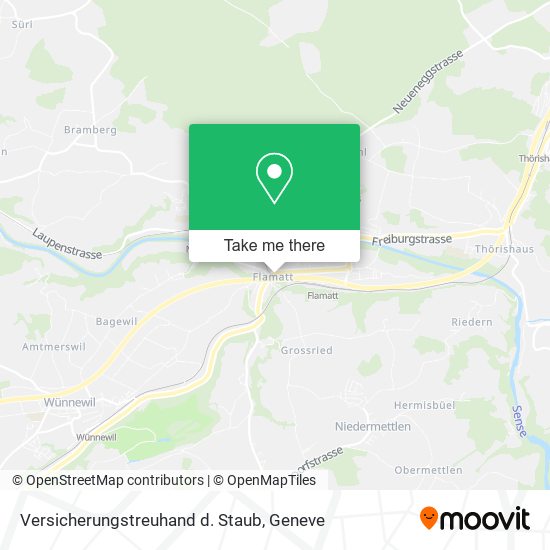 Versicherungstreuhand d. Staub map