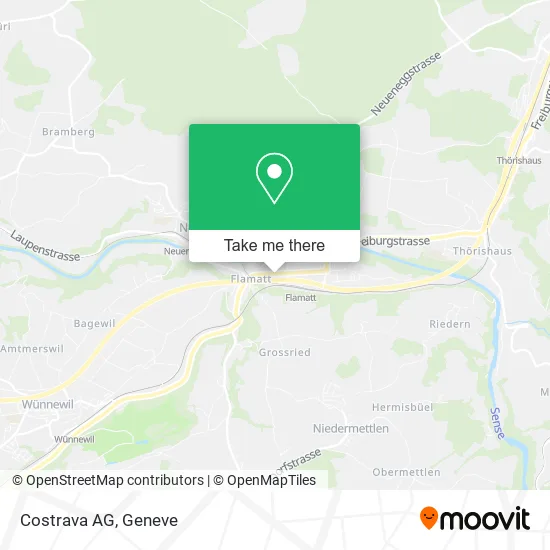 Costrava AG map