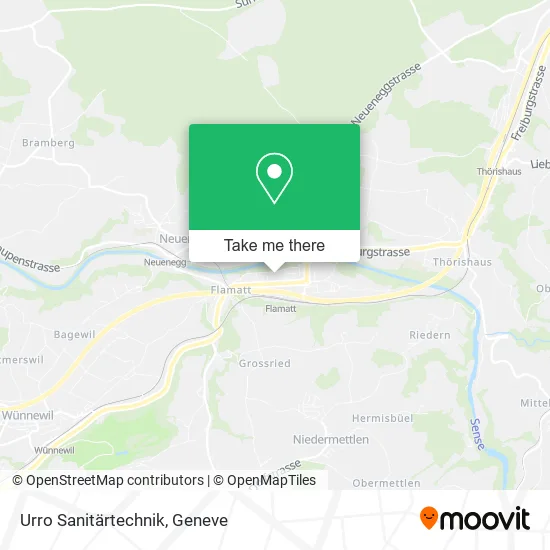 Urro Sanitärtechnik map