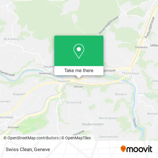 Swiss Clean map