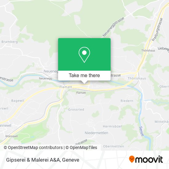 Gipserei & Malerei A&A map
