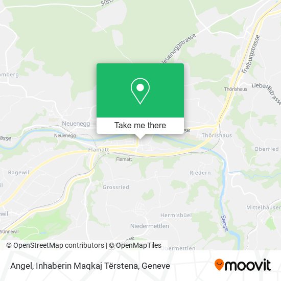 Angel, Inhaberin Maqkaj Tërstena map