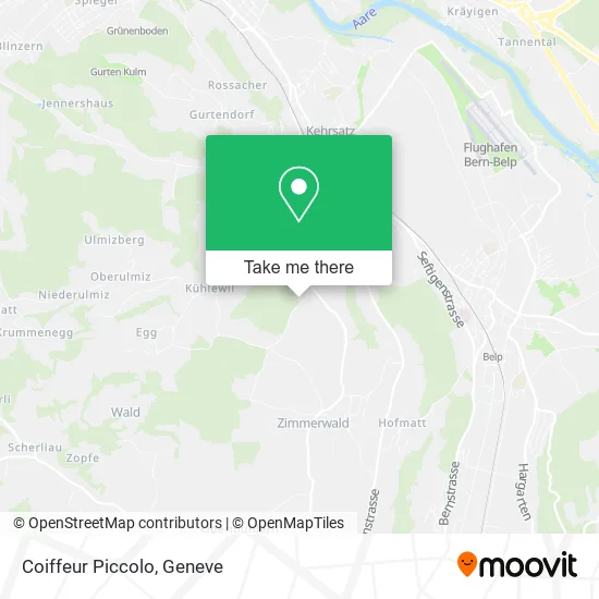 Coiffeur Piccolo map