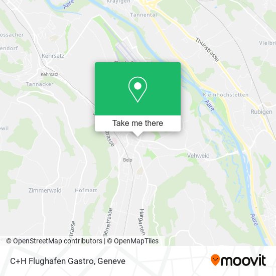 C+H Flughafen Gastro map