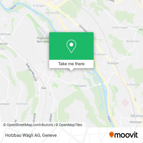 Holzbau Wägli AG map
