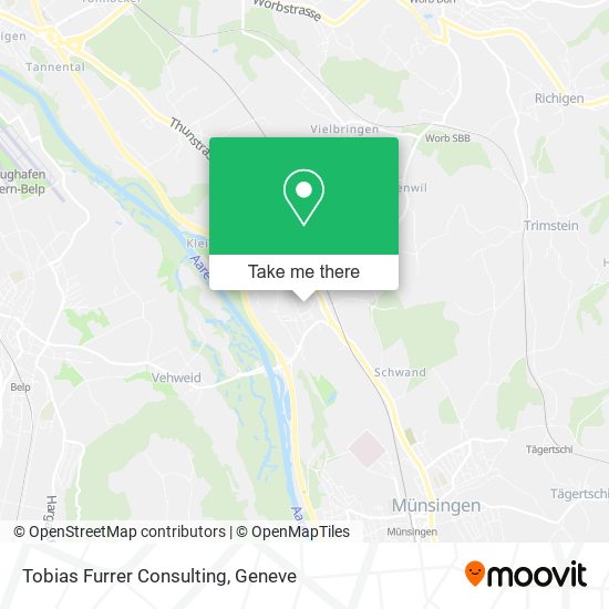 Tobias Furrer Consulting map