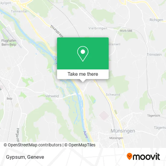 Gypsum map