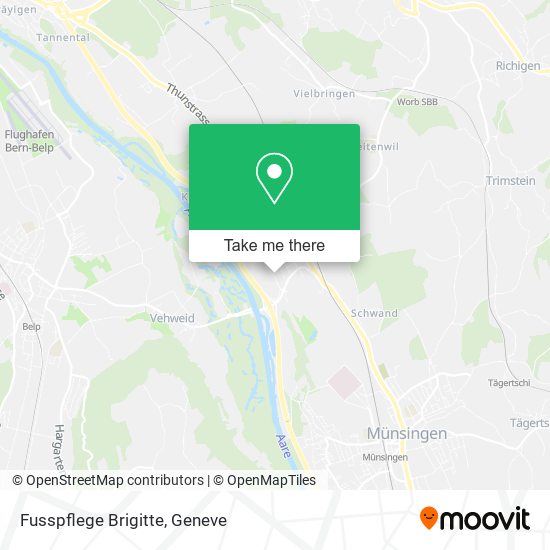 Fusspflege Brigitte map