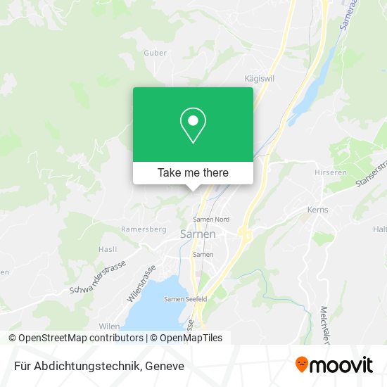 Für Abdichtungstechnik map