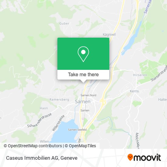 Caseus Immobilien AG map
